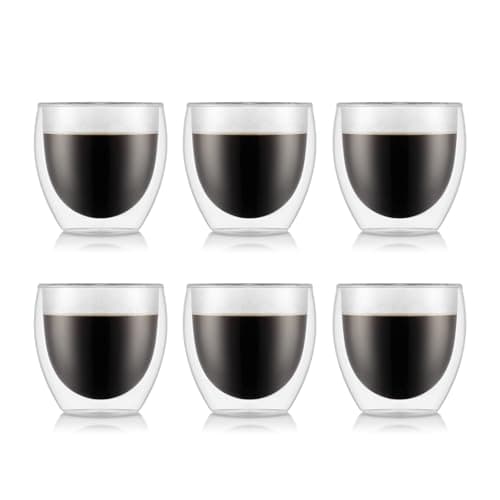 Bodum Pavina Double Wall Espresso Glasses